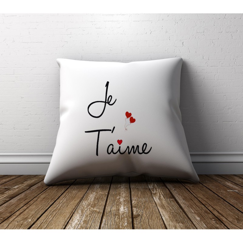 Coussin "Je t'aime"