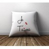 Coussin "Je t'aime"