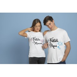 T-shirt Duo Futurs parents