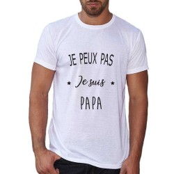 T-shirt "je suis papa"