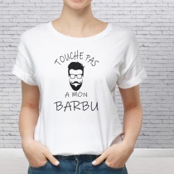 T-shirt "Touche pas mon barbu"