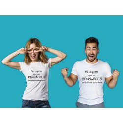 T-shirt "Mes copines sont...