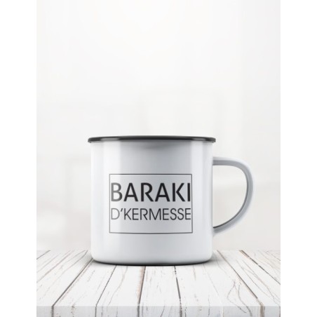 Mug émail "Baraki"