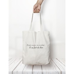 Totebag "Et puis un jour"