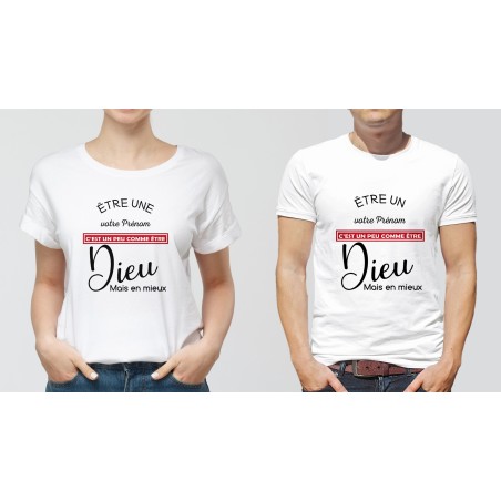 T-shirt "Dieu"