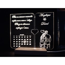 Lampe Led "Calendrier des...