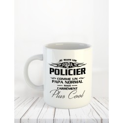 Mug "Papa policier"