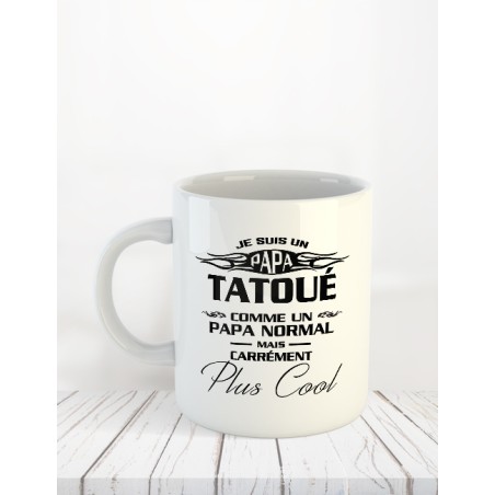 Mug "Papa tatoué"