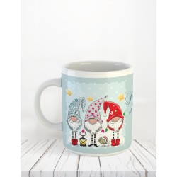 Mug de Noël "Gnomes2"