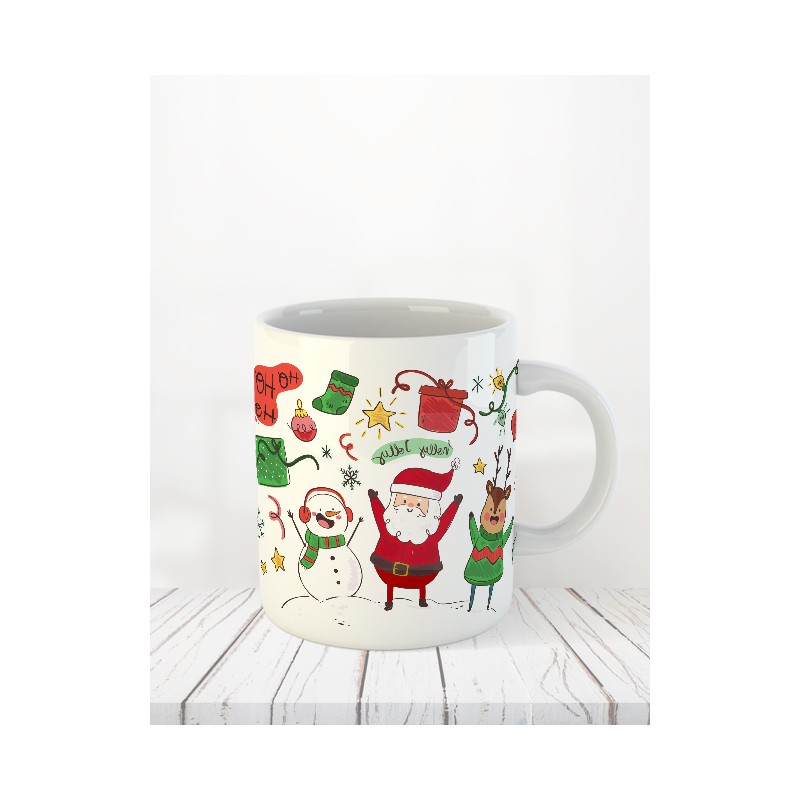 Mug de Noël "Holly Dolly"