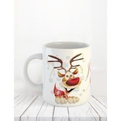 Mug de Noël "Rennes"