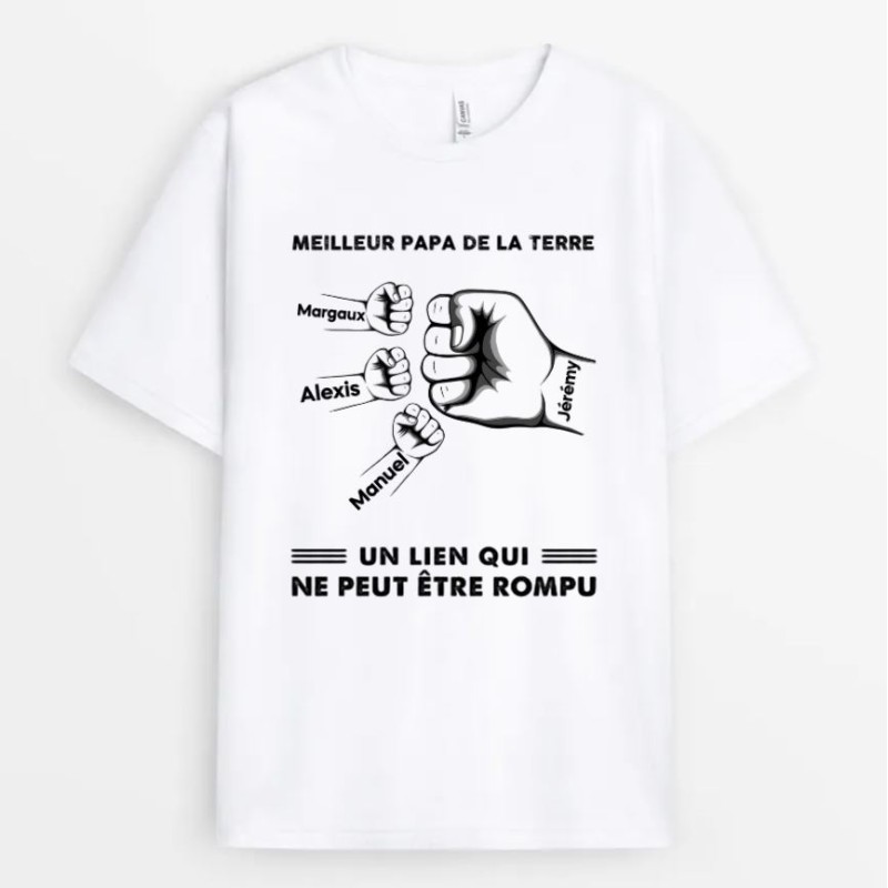 T-shirt "Meilleur papa"