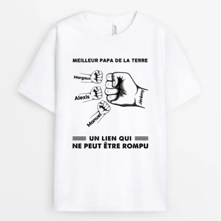 T-shirt "Meilleur papa"