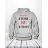 Sweat "Je glande"