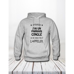 Sweat "Parrain cinglé"