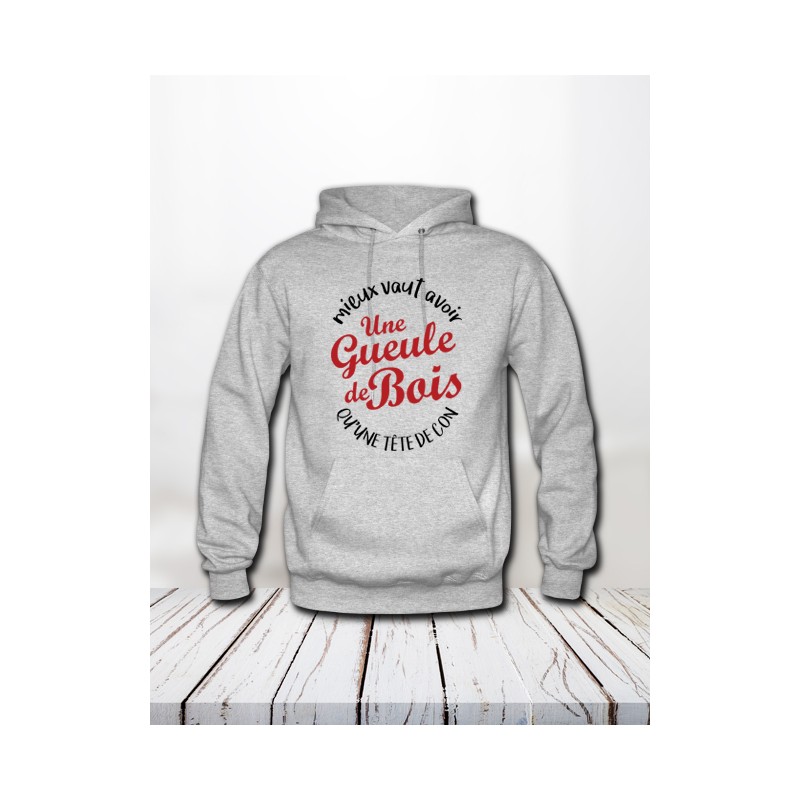 Sweat "Gueule de bois"