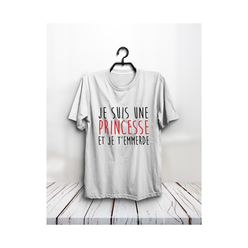 T-shirt "Je suis une princesse"