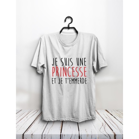 T-shirt "Je suis une princesse"