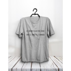 T-shirt "Besoin d'une journée"