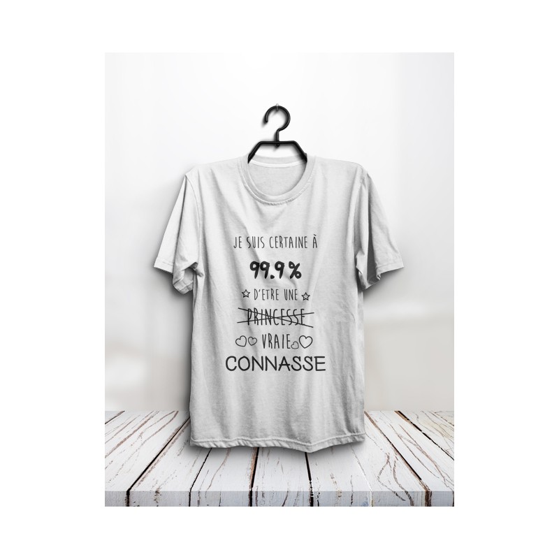 T-shirt "99.9% connasse"