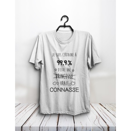 T-shirt "99.9% connasse"