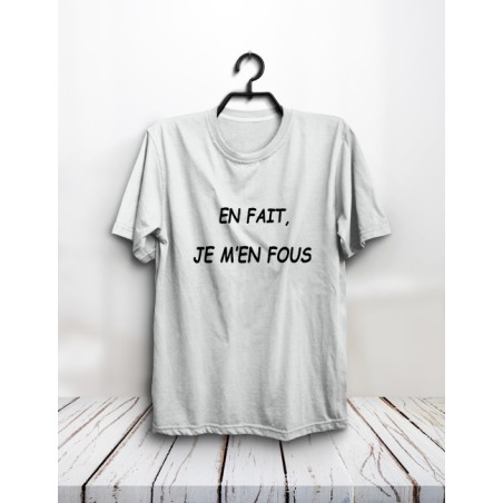 T-shirt "J'men fou"