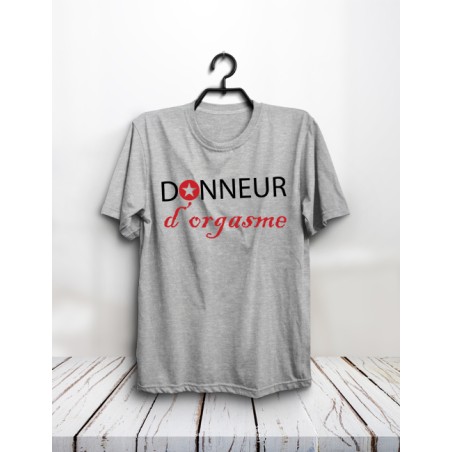 T-shirt "Donneur d'orgasme"