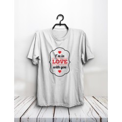 T-shirt "I'm in love"