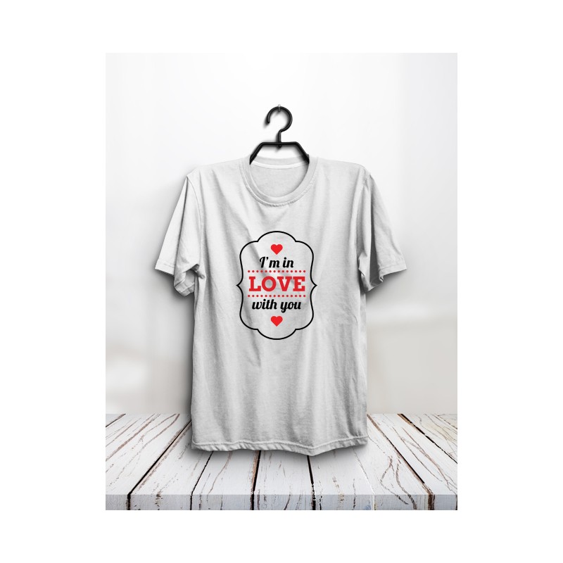 T-shirt "I'm in love"