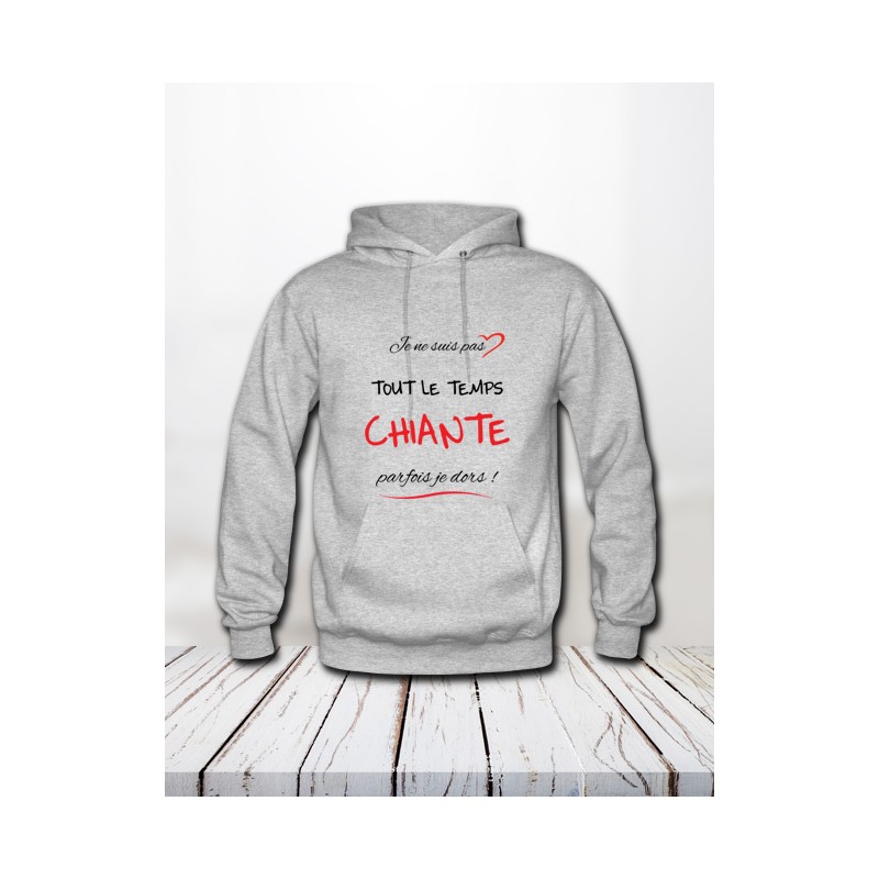 Sweat "Tout le temps chiante"