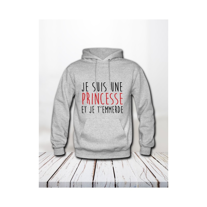 Sweat "Je suis une princesse"