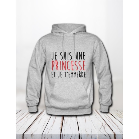 Sweat "Je suis une princesse"