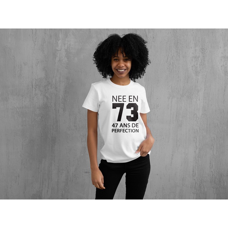 T-shirt "Née en 73"